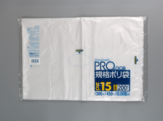 初売り 日本サニパック 規格袋 14号 H-14 半透明 0.008mm 200枚入